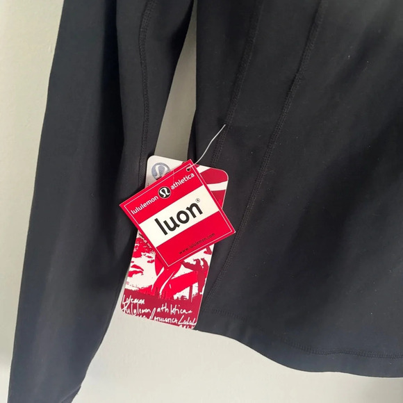 🆕🖤 Vintage Lululemon Shape Up Jacket Black - Picture 7 of 9